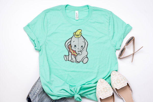 Dumbo Sketch Unisex Tee – Crazy Corgi Lady Designs