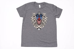 Ornate Rafiki Youth T-Shirt - Crazy Corgi Lady Designs - Unique Disney Themed Shirts