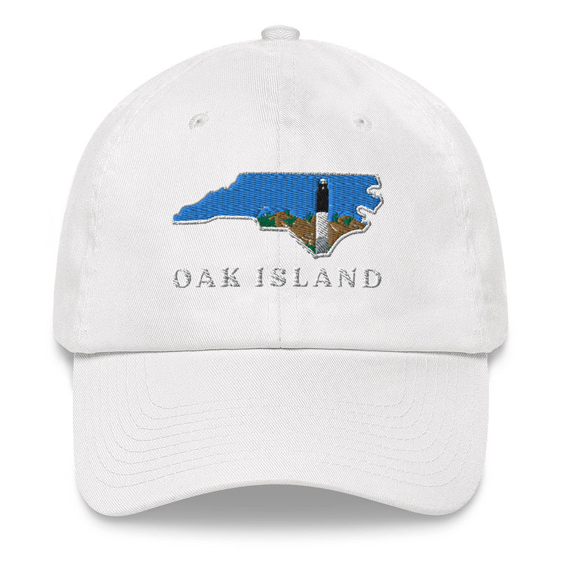 Oak Island, NC Embroidered Hat