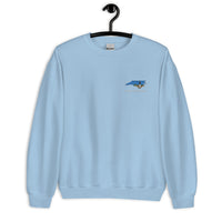 Oak Island, NC Embroidered Sweatshirt