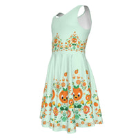 Orange Bird Girls Dress