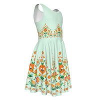 Orange Bird Girls Dress