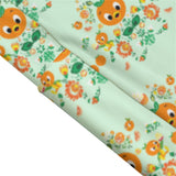 Orange Bird Folk Art Women's High Waist Yoga Pants With Side Pocket