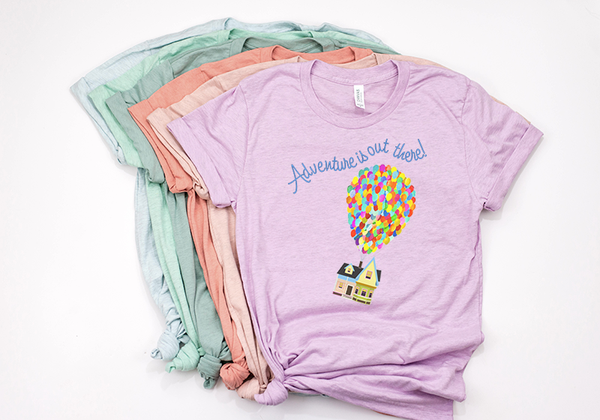 Up! "Adventure is out there!" Tee - Crazy Corgi Lady Designs - Unique Disney Themed Shirts