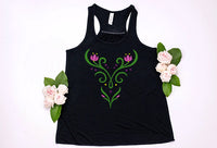 Princess Anna Youth Racerback Tank Top - Crazy Corgi Lady Designs