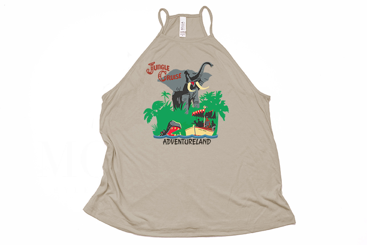 Jungle Cruise High Neck Tank - Crazy Corgi Lady Designs - Unique Disney Themed Shirts