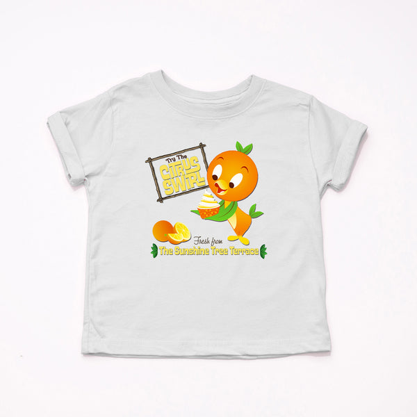 Orange Bird Citrus Swirl Youth T-Shirt – Crazy Corgi Lady Designs