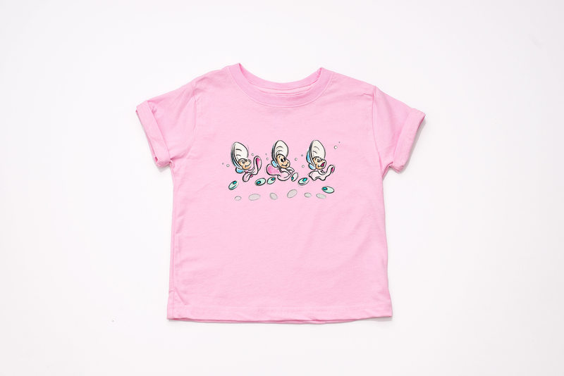 Alice in Wonderland Oyster Sketch Youth T-Shirt