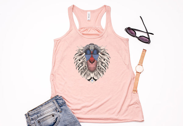 Ornate Rafiki Youth Racerback Tank Top - Crazy Corgi Lady Designs - Unique Disney Themed Shirts