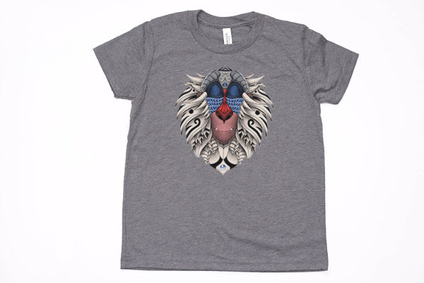 Ornate Rafiki Youth T-Shirt - Crazy Corgi Lady Designs - Unique Disney Themed Shirts