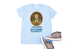 Wandering Oaken's Trading Post "Big Summer Blowout" Youth T-Shirt - Crazy Corgi Lady Designs - Unique Disney Themed Shirts